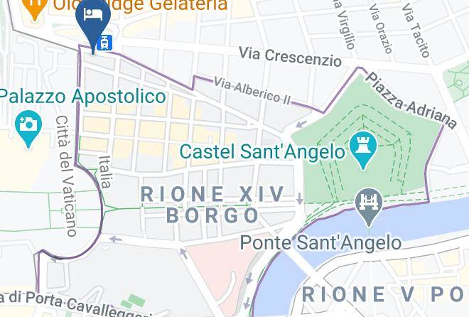 Rome - Residenza Risorgimento Maps