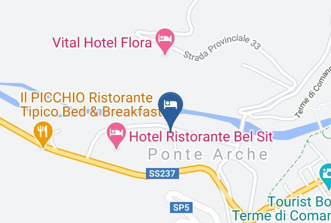 Trento - Residenza Ristorante Pizzeria Lo Scoiattolo Maps