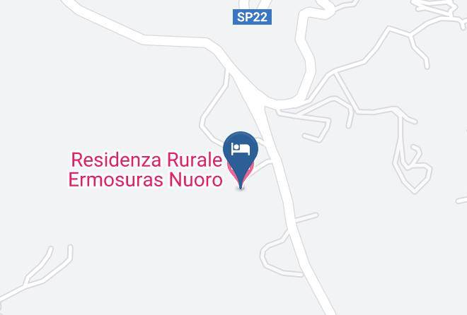 Nuoro - Residenza Rurale Ermosuras Nuoro Maps