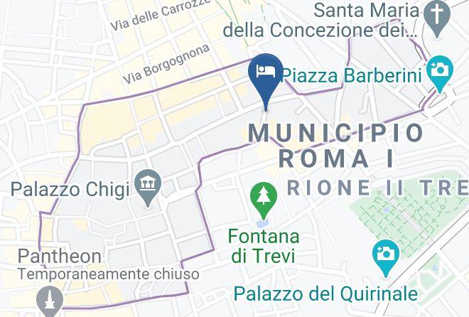 Rome - Residenza Santandrea Maps