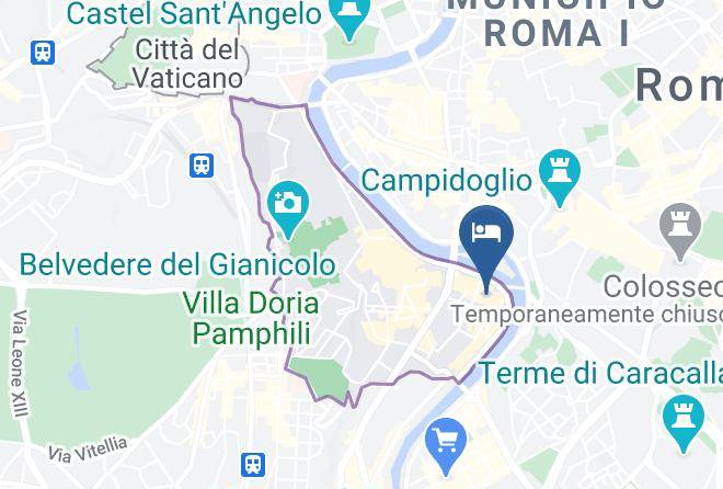 Rome - Residenza Scarpetta Maps