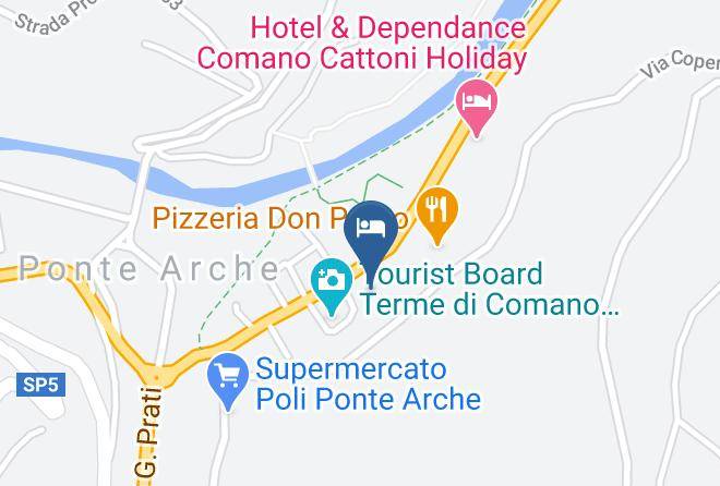 Trento - Residenza Serafini Maps