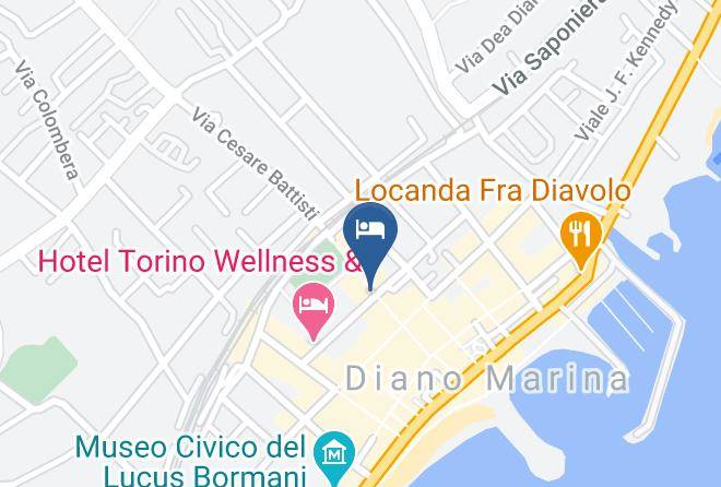 Imperia - Residenza Serenella Maps