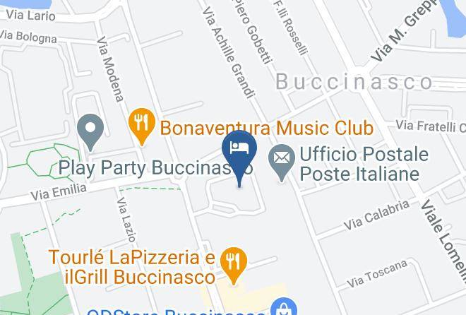 Milan - S Event Bar Pasticceria B&b Maps
