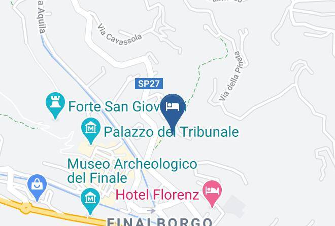 Savona - Residenza Sul Borgo Maps