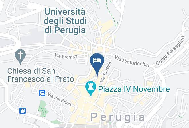 Perugia - Residenza Turrena Maps