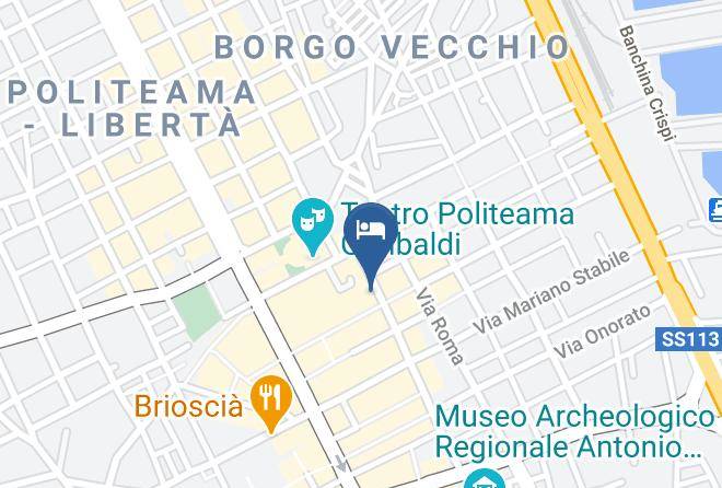 Palermo - Residenza Wagner Maps
