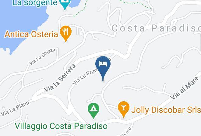 Sassari - Residenze Belvedere Maps