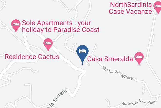 Sassari - Residenze Le Rocce Maps