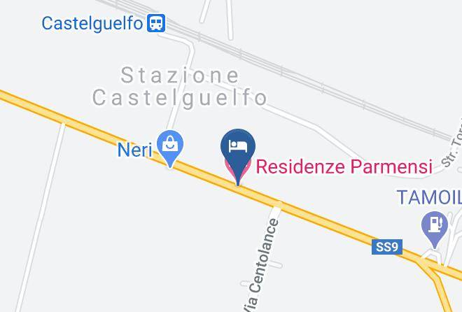 Residenze Parmensi Map