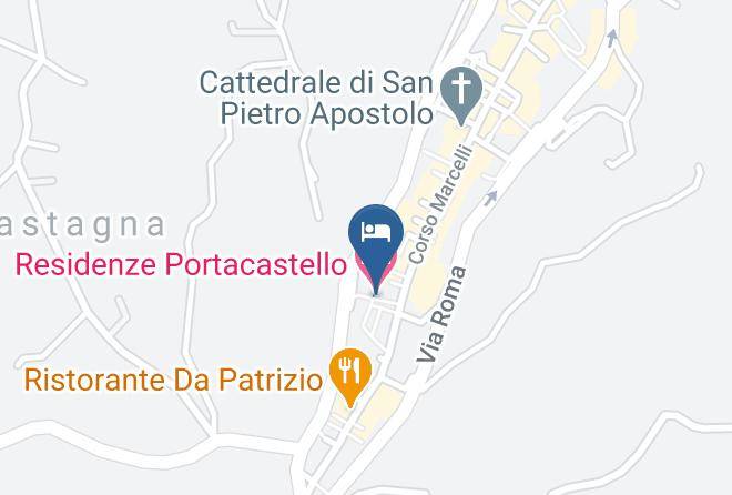 Isernia - Residenze Portacastello Maps