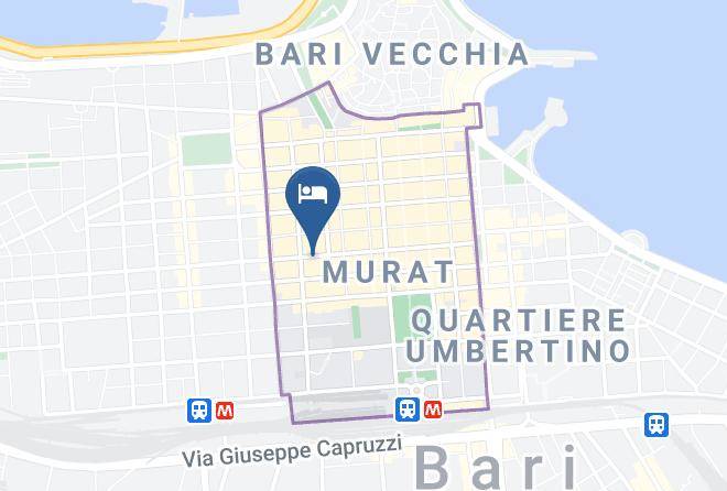 Bari - Residenze Principe Amedeo Maps