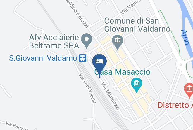 Arezzo - Residenze San Giovanni Maps