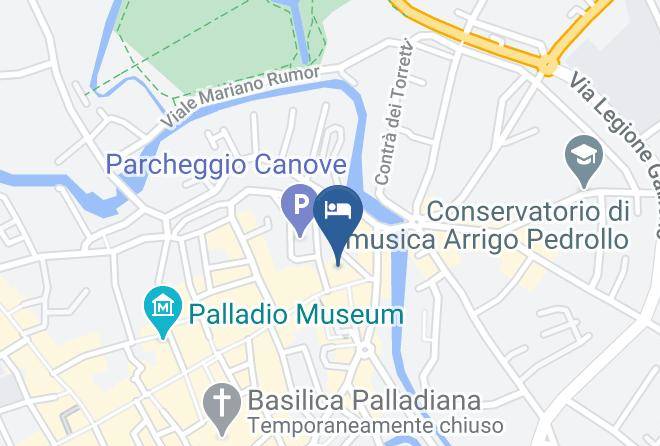 Vicenza - Residenze Teatro Olimpico Maps