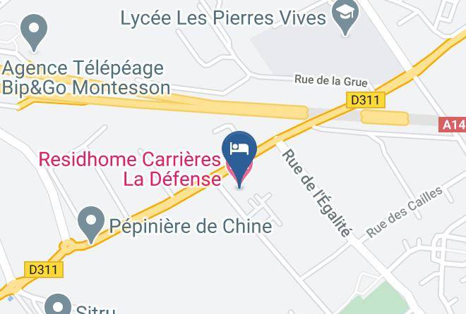 Yvelines - Residhome Carrieres La Defense Maps