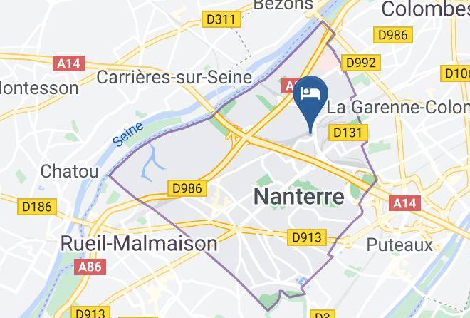 Hauts De Seine - Residhome Nanterre La Defense Maps