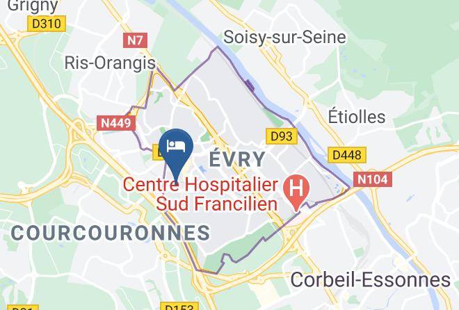 Essonne - Residhome Paris Evry Maps