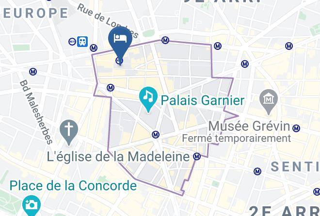 Paris - Residhome Paris Opera Maps