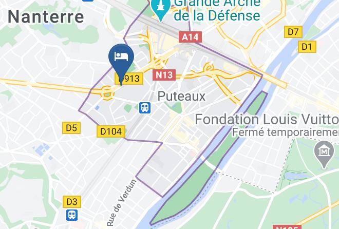 Hauts De Seine - Residhome Puteaux La Defense Maps