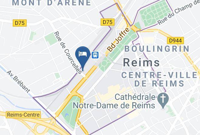 Marne - Residhome Reims Centre Maps