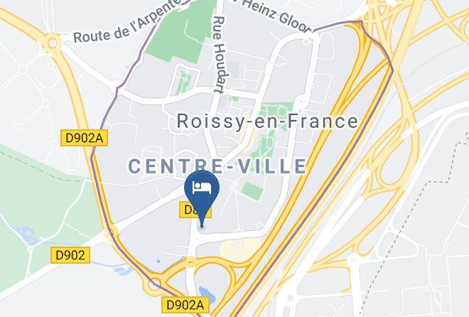 Val D Oise - Residhome Roissy Park Maps