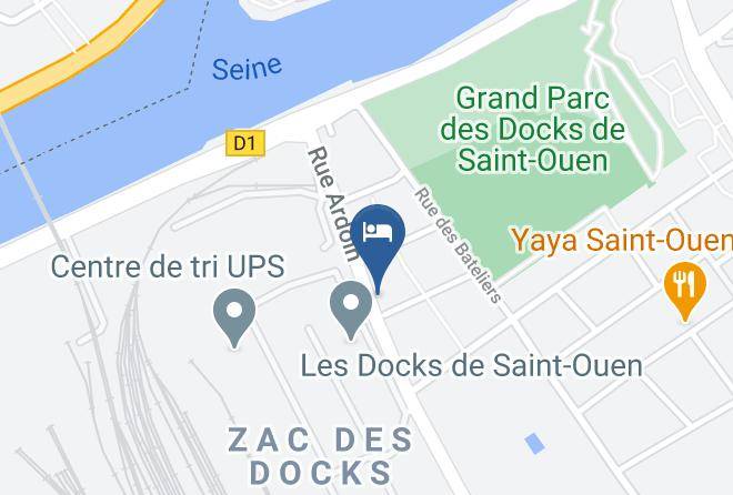 Residhome Saint Ouen Map