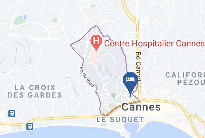 Maritime Alps - Residhotel Les Coralynes Maps