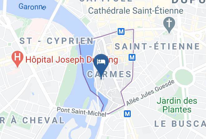 Haute Garonne - Residhotel Toulouse Centre Maps