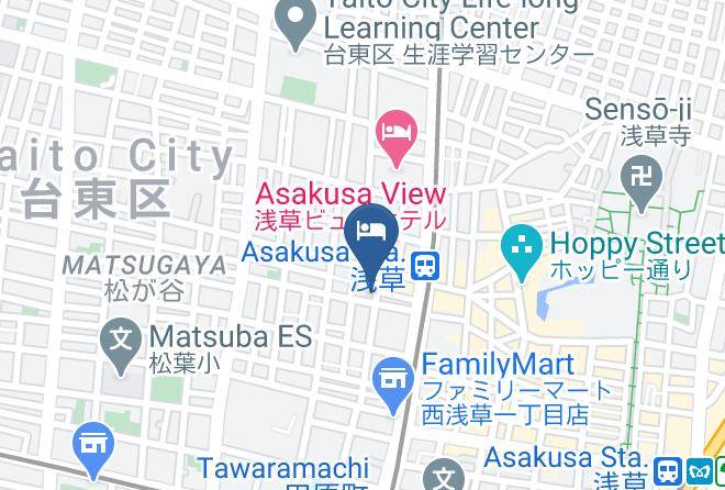 Resol Poshtel Tokyo Asakusa Map
