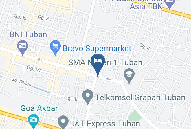 Tuban Regency - Resor Tuban Tropis Maps