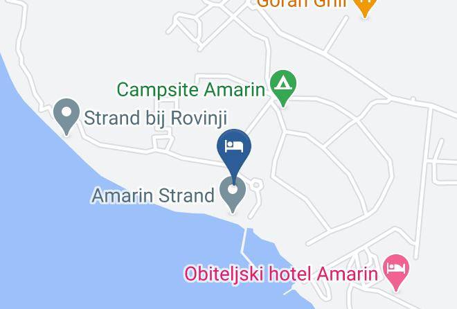 Rovinj - Resort Amarin Maps