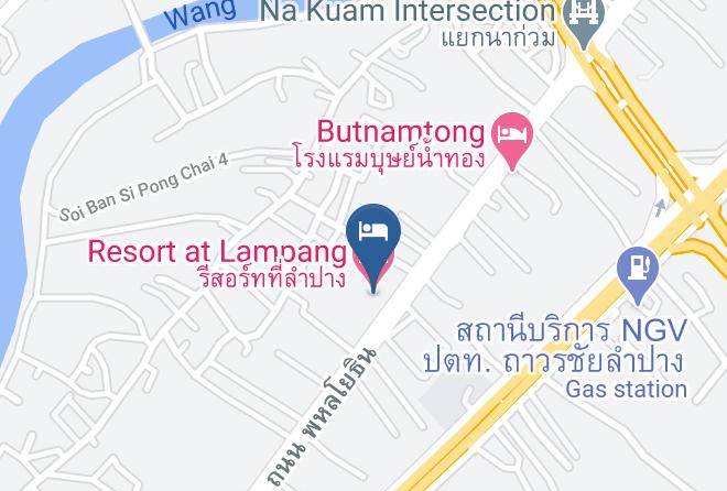 Amphoe Mueang Lampang - Resort At Lampang Maps
