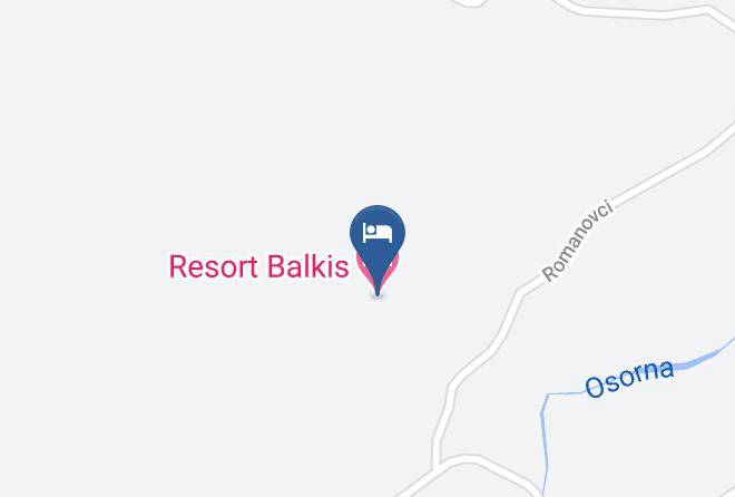 Banja Luka - Resort Balkis Maps