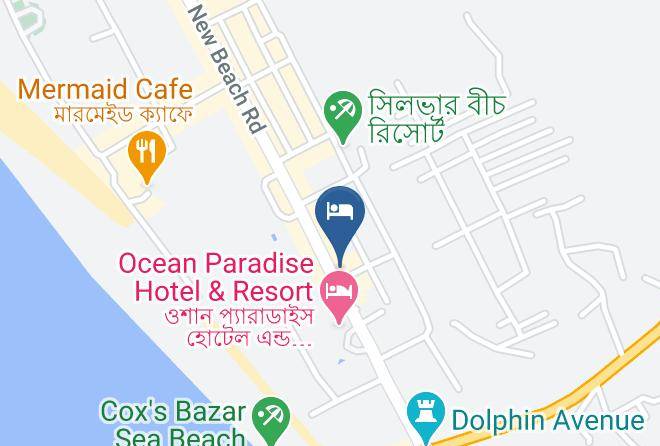Chittagong - Resort Beach View Maps