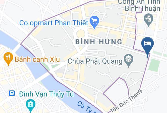 Phan Thit - Resort Bien Da Vang Maps