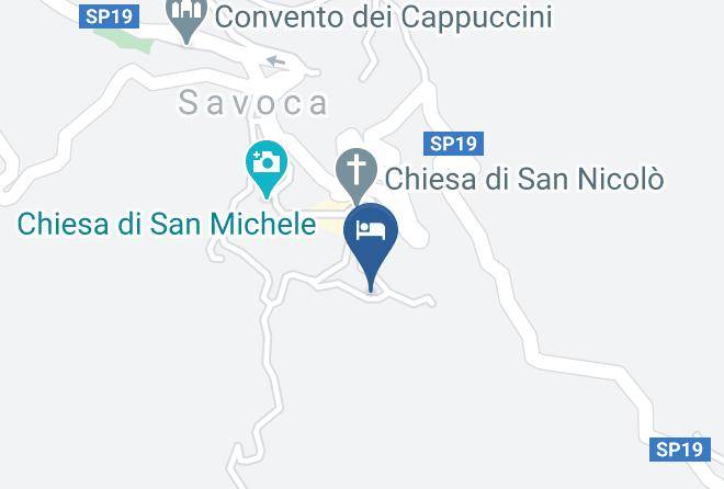 Messina - Resort Borgo San Rocco Maps