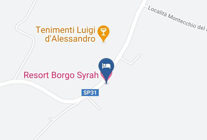 Arezzo - Resort Borgo Syrah Maps