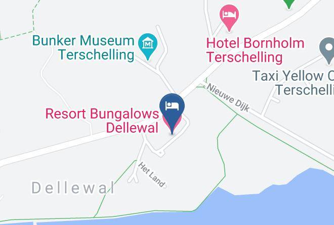 Terschelling - Resort Bungalows Dellewal Maps
