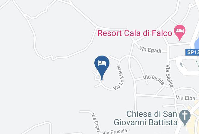 Sassari - Resort Cannigione Maps