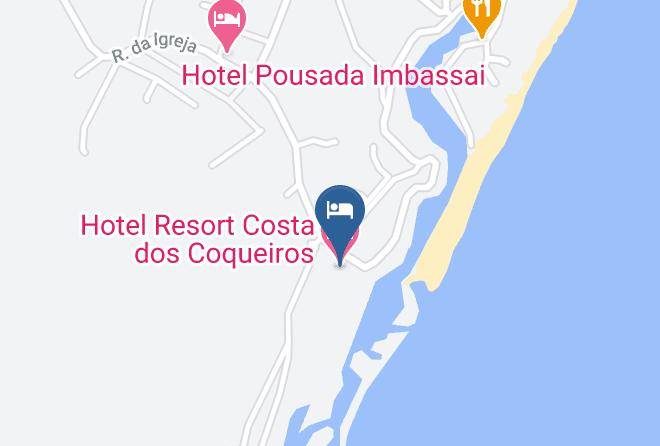 Mata De Sao Joao - Hotel Resort Costa Dos Coqueiros Maps