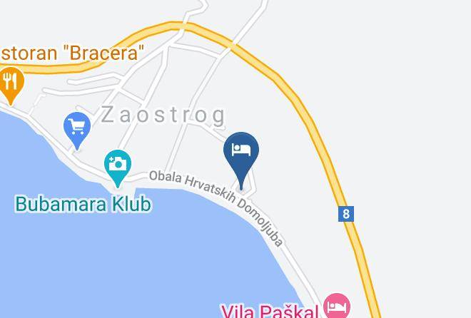 Gradac - Resort Dalmacija Maps
