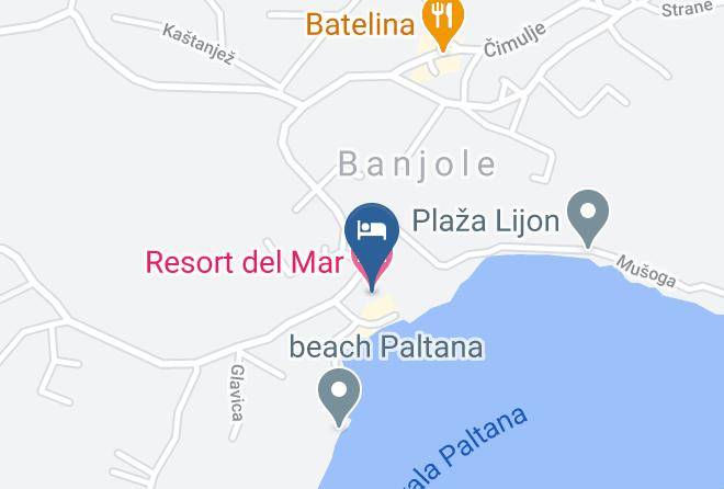 Resort Del Mar Map