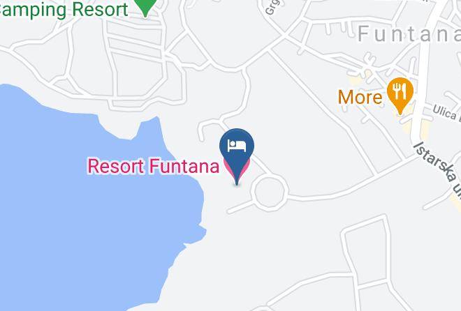 Funtana - Resort Funtana Maps