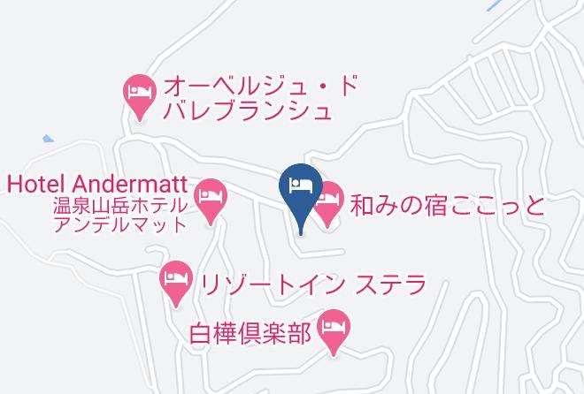 Nagawa Townchiisagata District - Resort Garni Coru Maps