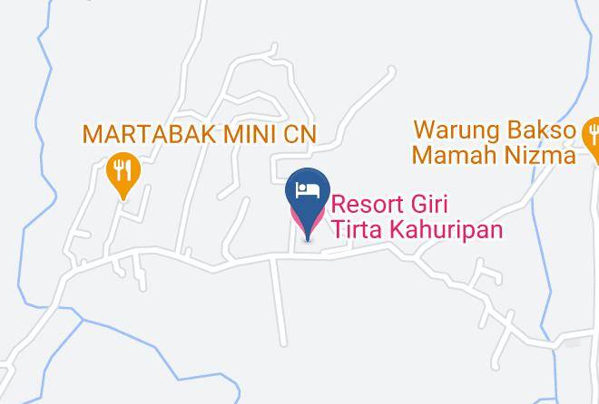 Resort Giri Tirta Kahuripan Map