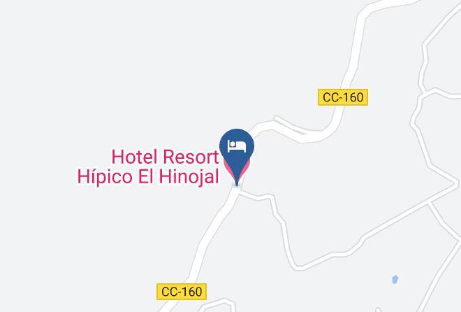 Caceres - Resort Hipico El Hinojal Maps