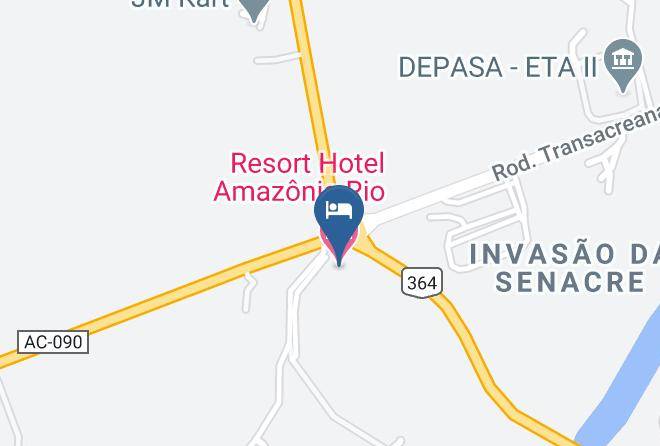 Rio Branco - Resort Hotel Amazonia Rio Maps