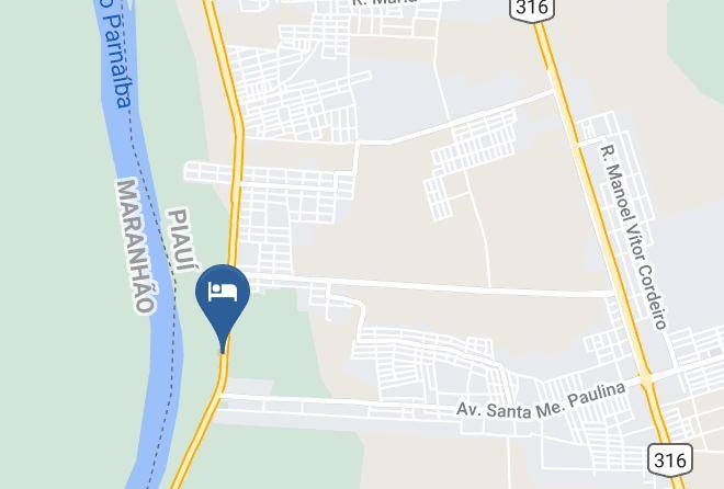 Teresina - Resort Hotel Atlantic City Nautico Club Maps