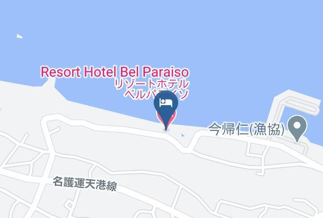 Nakijin Vil Kunigami District - Resort Hotel Bel Paraiso Maps