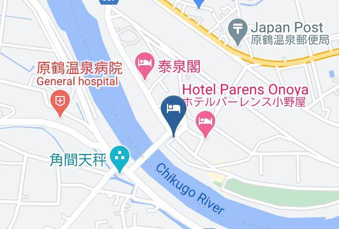 Asakura City - Resort Hotel Jyoyo Maps